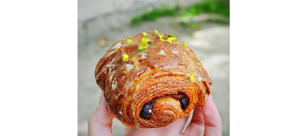 Le pain au chocolat de chez Pierre Hermé