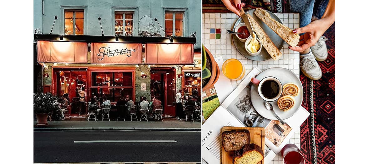 The Fitzroy brunch in Paris