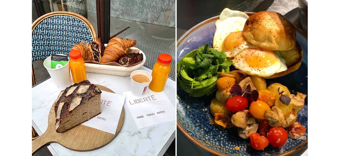 le brunch de Liberté à Paris