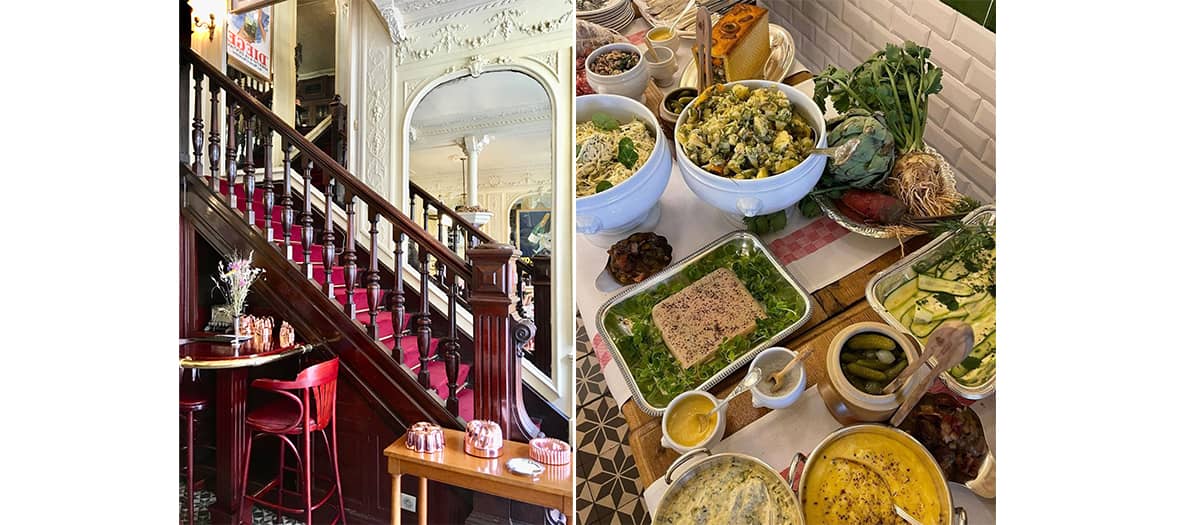 The Aux Lyonnais brunch in Paris