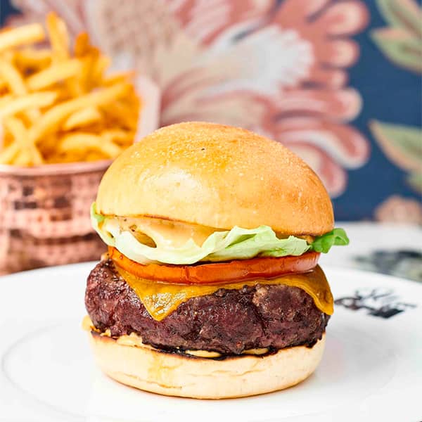 Le burger de Jean François Piège chez Clovergrill