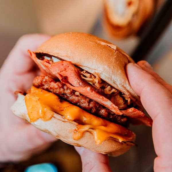 The vegan burger from Naked