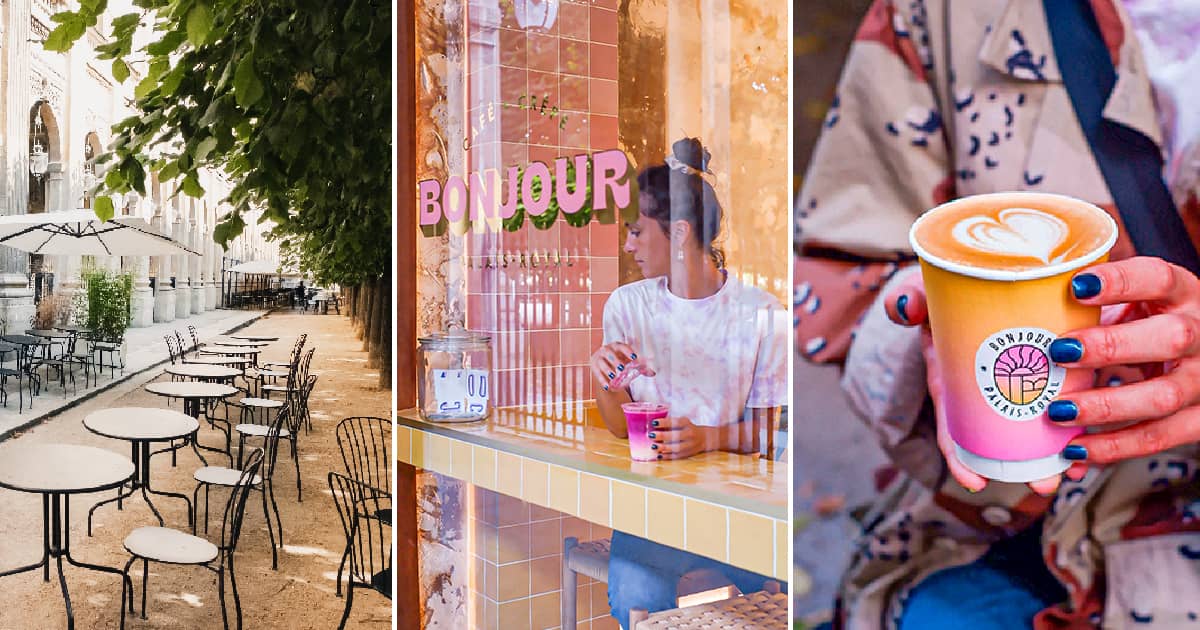 Bonjour, the new coffee shop at the PalaisRoyal that rivals Kitsuné