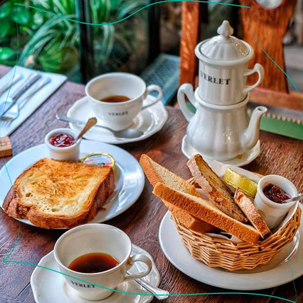 The Maison Verlet Breakfast