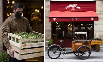 The Epicerie Petit Bouillon Pharamond inaugurates its grocery store in Paris.