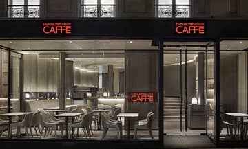 l'Emporio Armani Caffè à Saint-Germain des Prés à Paris