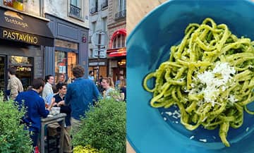 L'epicerie italienne Pastavino à Saint-germain des près à Paris