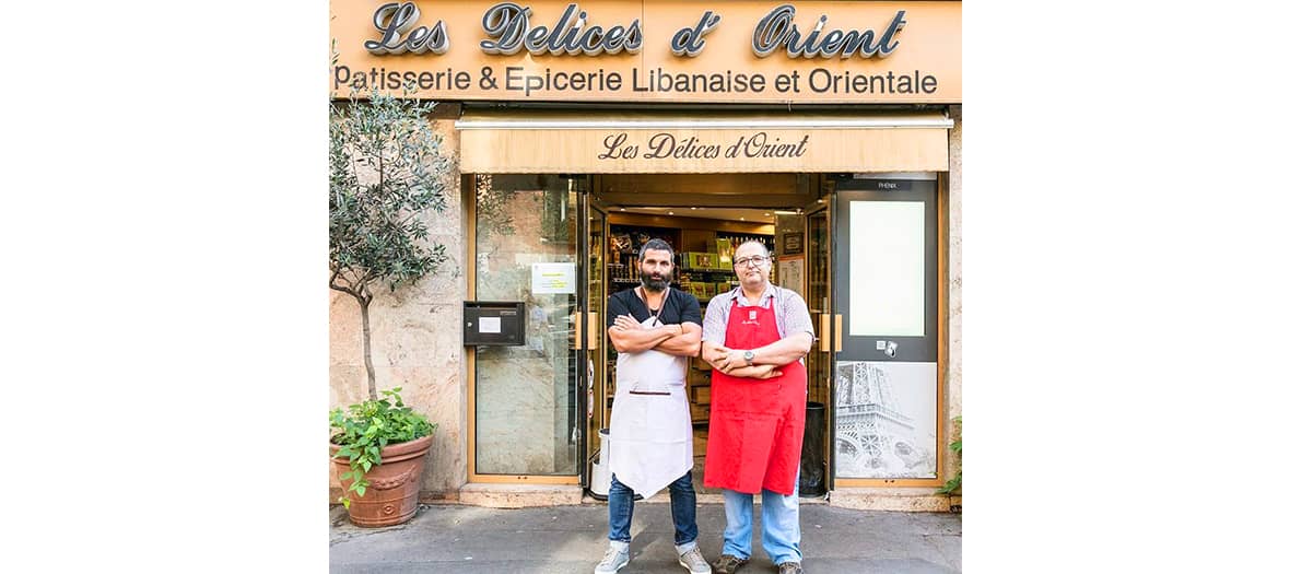 The lebanese Délices d'orient restaurant