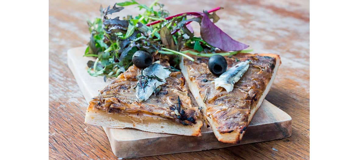 La Pissaladière du restaurant les Niçois