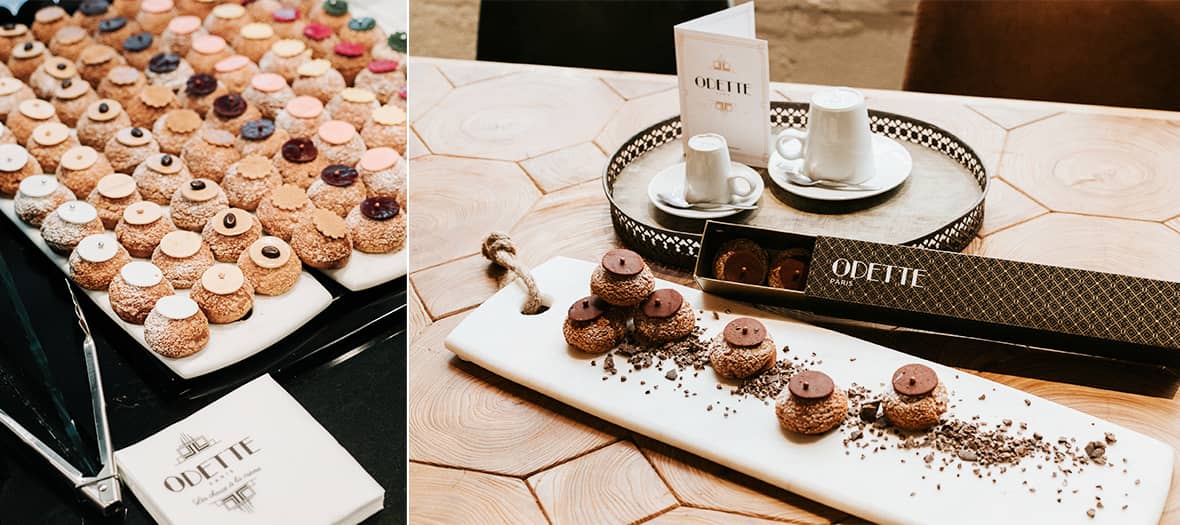 Les choux à la crème de chez Odette Paris