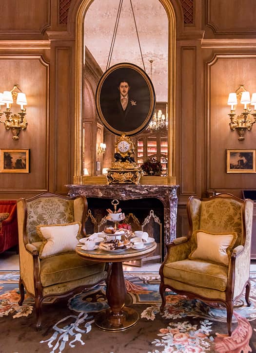 The Proust salon at the Ritz