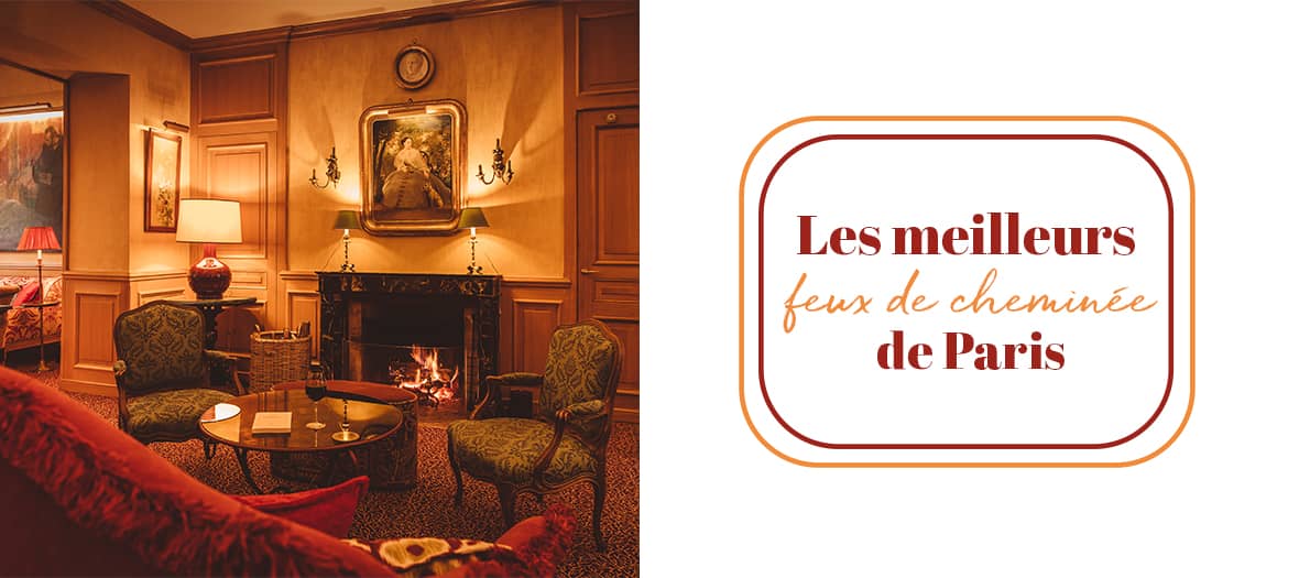 Fireplace restaurant in Paris