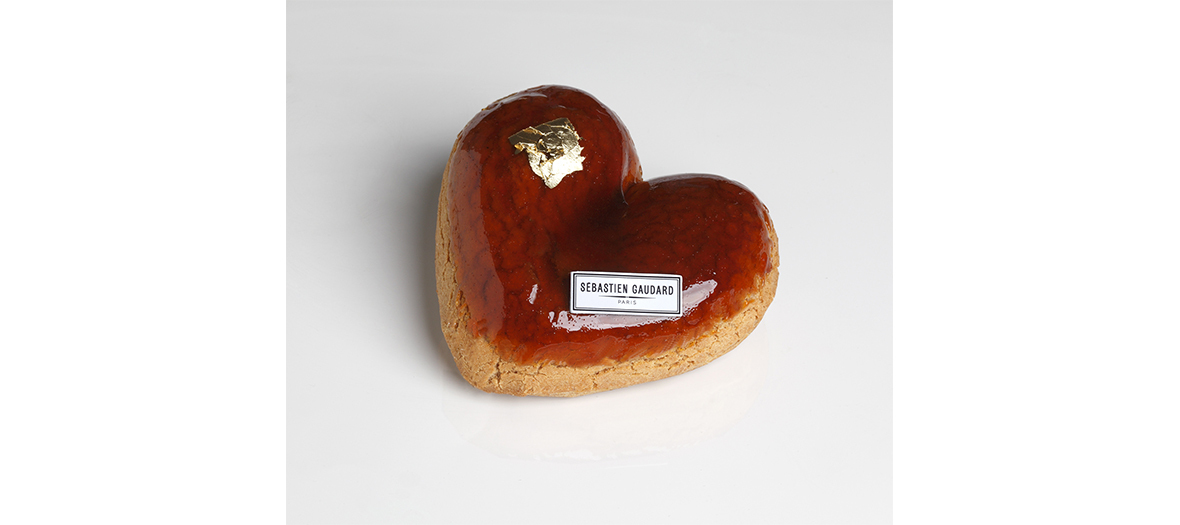 Valentine's Day dessert from Sébastien Godard "Mon chou à la crème"