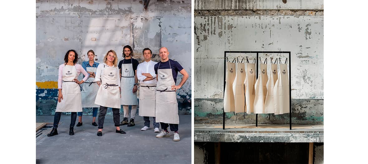 L'unconventional restaurant chez Ruinart avec Julien Sebbag et Céline Pham