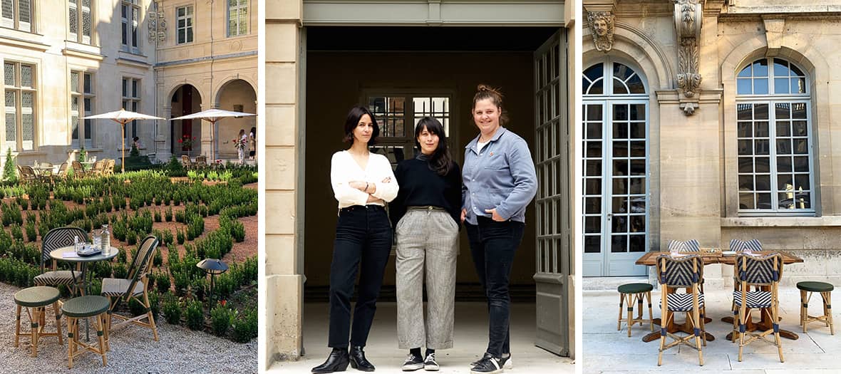 le restaurant Jardins D Olympe par Chloé Charles