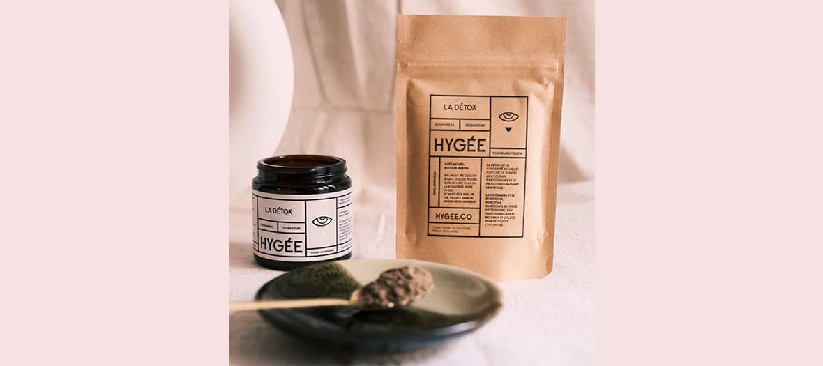 Hygée natural powders with a mixture of schisandra and desmodium traditionally recognized and used to detoxify the body.