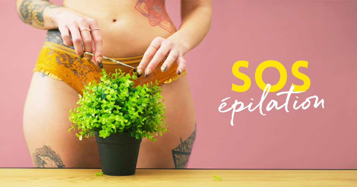 bouton après rasage maillot remède naturel