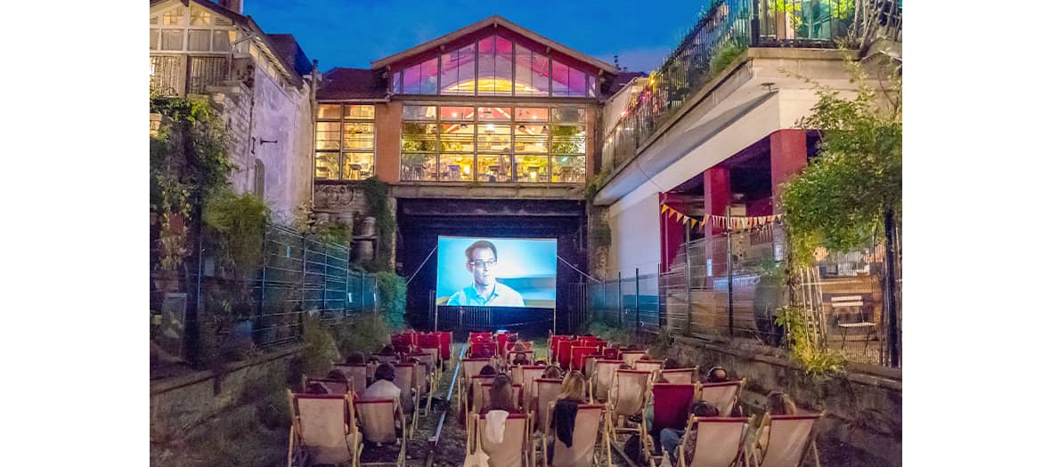 Ciné en plein air La Recyclerie