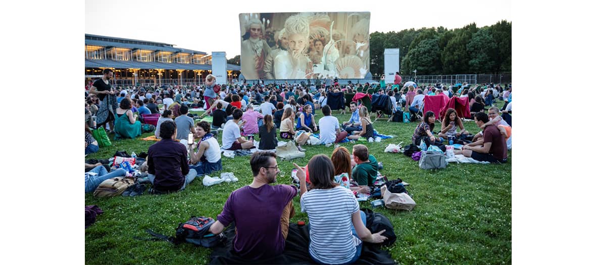 Le cinéma en plein air à la Villette