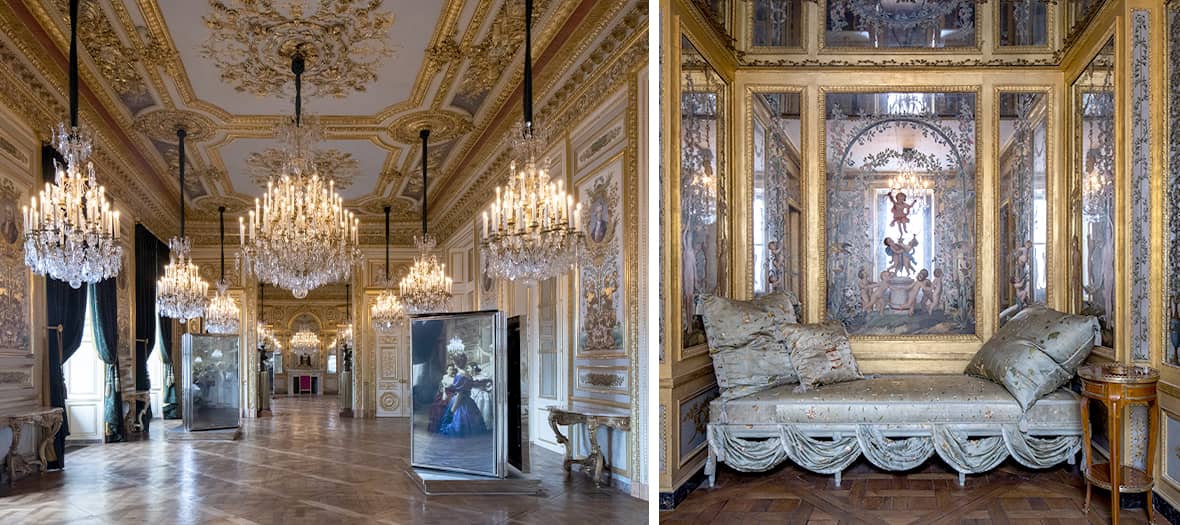 Chandeliers of Versailles at the Musée de la Marine