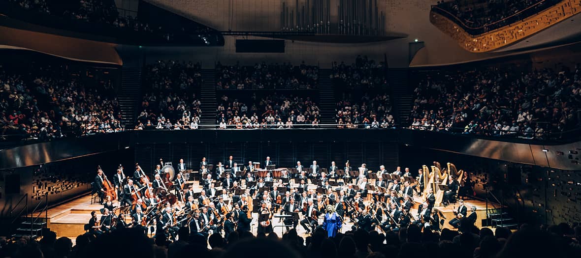 La salle de concert de la Philharmonie