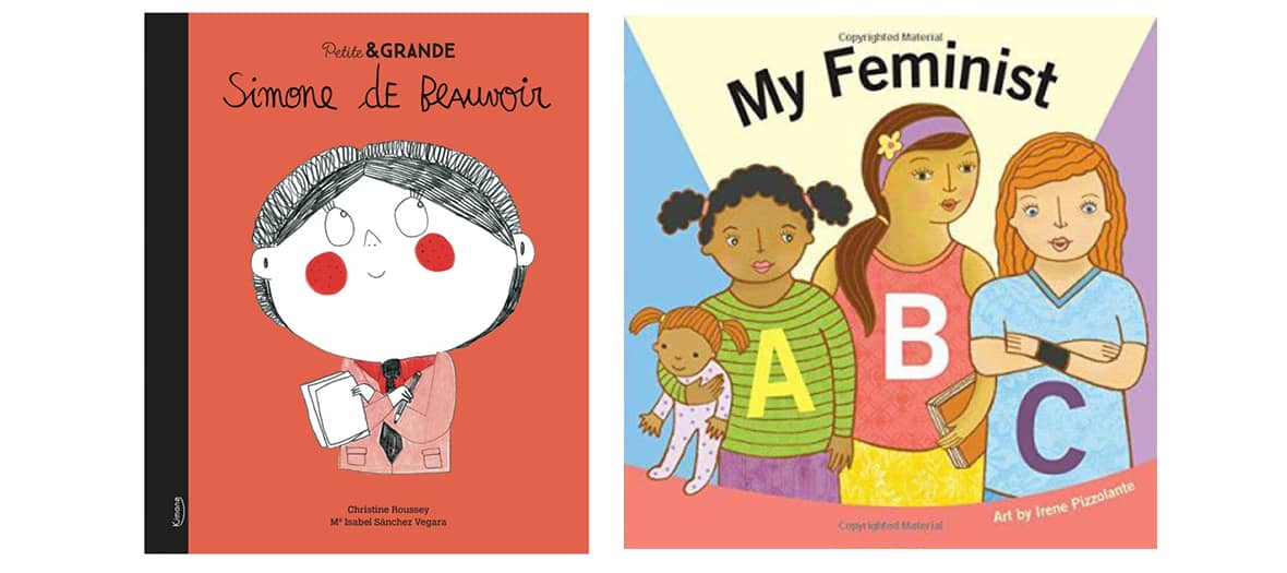 Lectures pour bébé avec My feminist ABC, les biographies collection Petite & Grande pour les enfants