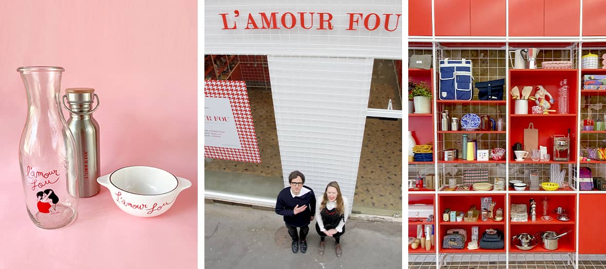 La boutique de cadeaux l'amour fou