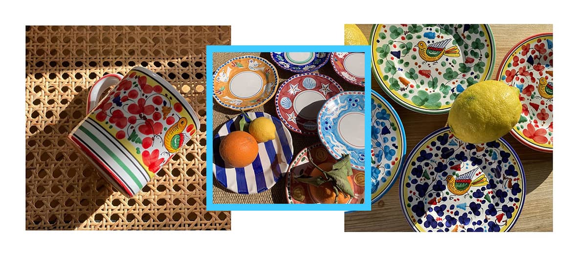 The Popolo vintage tablewear instagram account