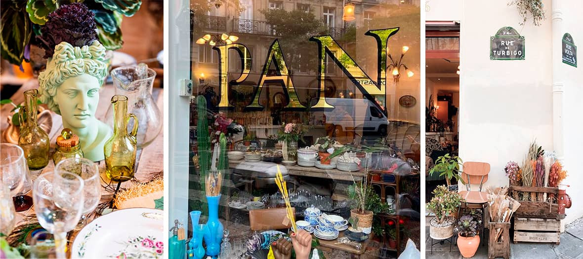 The Flea market from Pan in Paris