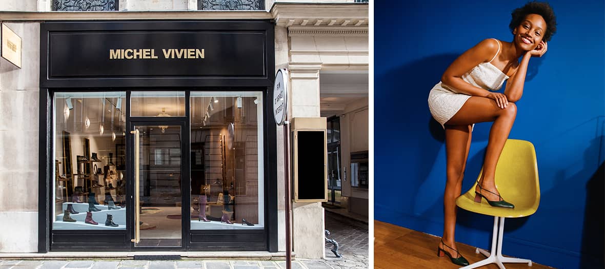 La boutique Michel Vivien à Paris