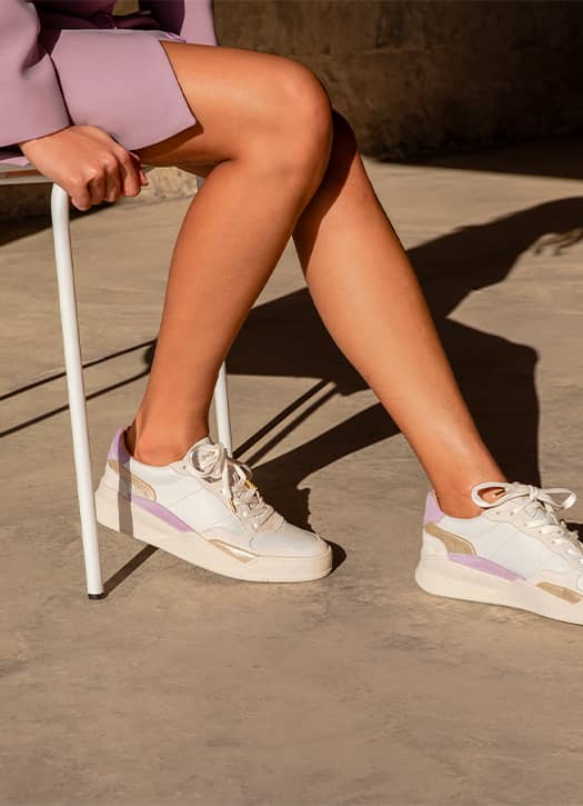 puma blanche plateforme