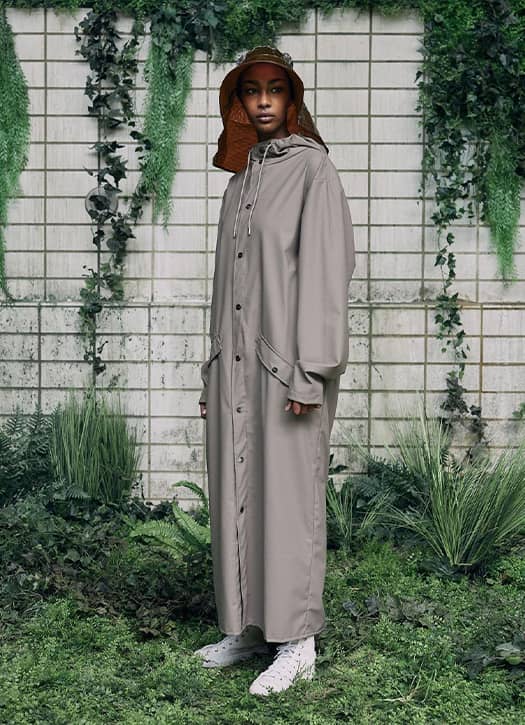 Veste Imperméable Femme Blanche – Manteau De Pluie Léger Avec Capuche – Coupe-vent Longue