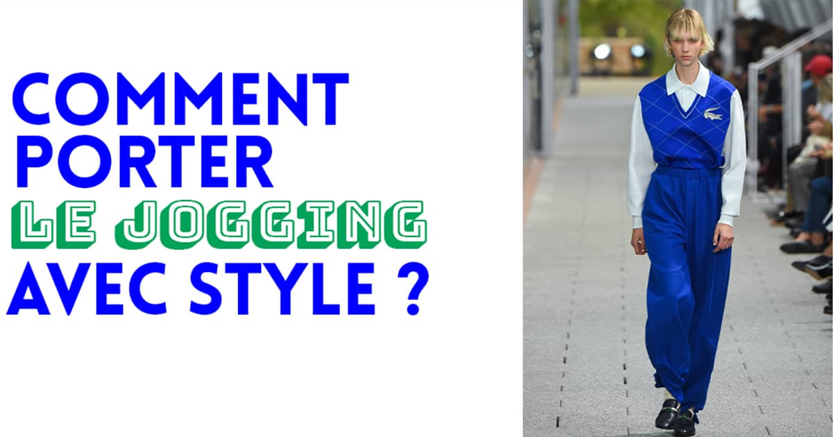 Style avec sales un jogging