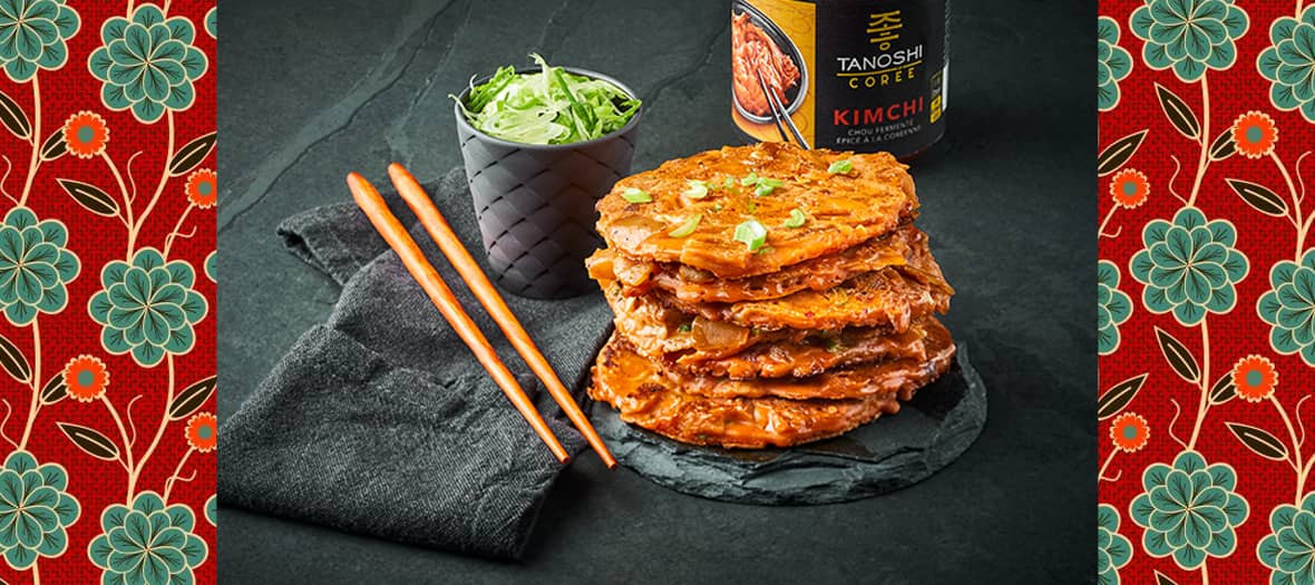 Pancakes Kimchi