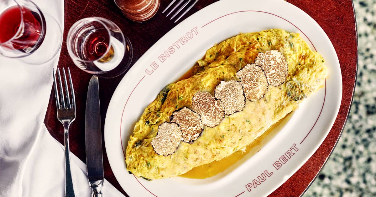 What If We Made A Truffle Omelette Like The Paul Bert Bistro What If We Made A Truffle Omelette Like The Paul Bert Bistro