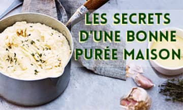 le chef étoilé Pierre Augé nous livre les secrets inratables de sa purée.