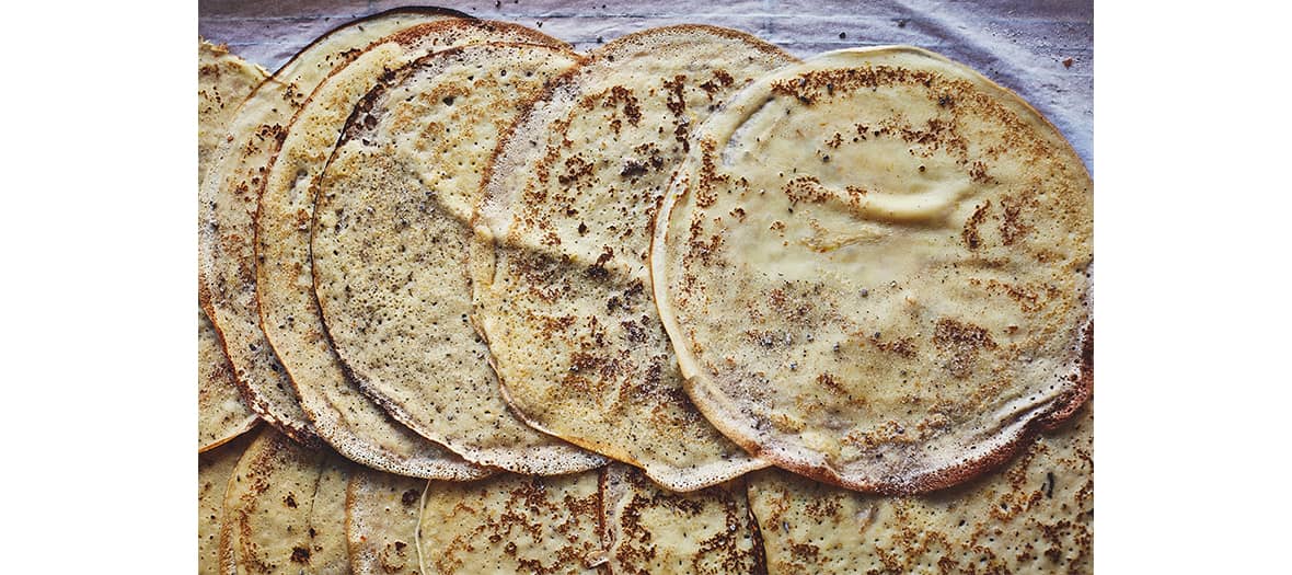 Un gouter avec des crêpes pour la Chandeleur