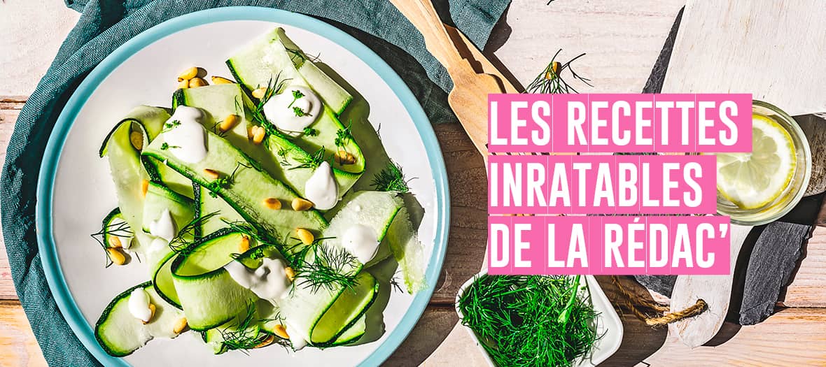 Salade Courgettes Menthe