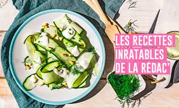 Salade Courgettes Menthe