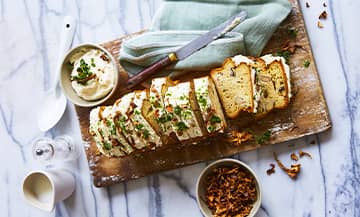 La recette du Cake Champignons Tofu Fume par Guy Demarle