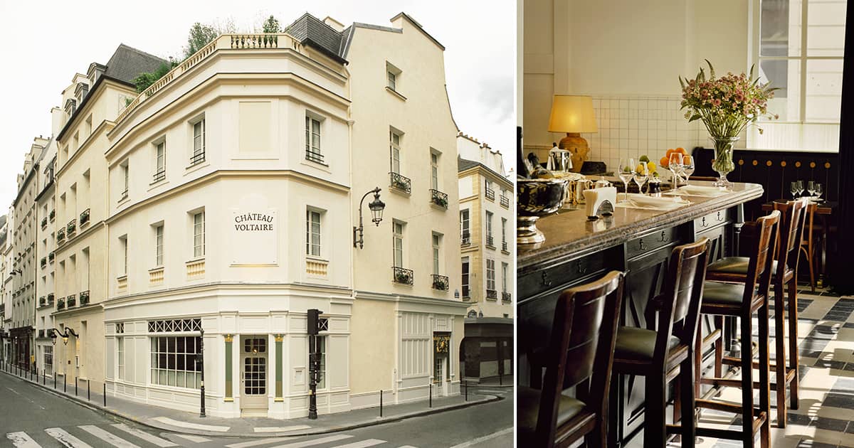 Château Voltaire le nouvel hôtel ouvert par Thierry Gillier rue Saint