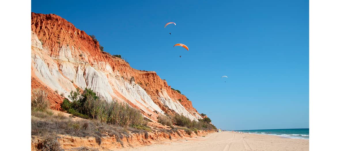 La plage de Praia da Falésia