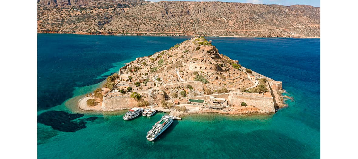 L'Ile de Spinalonga en Crête