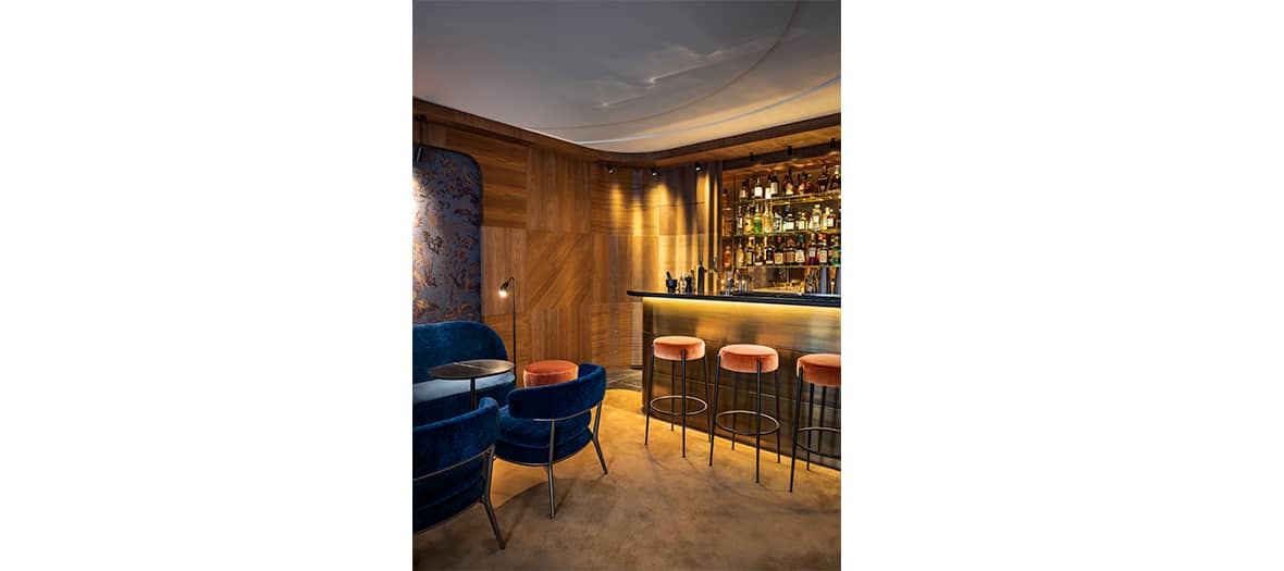 Le bar James Joyce au Pavillon Faubourg Saint-Germain