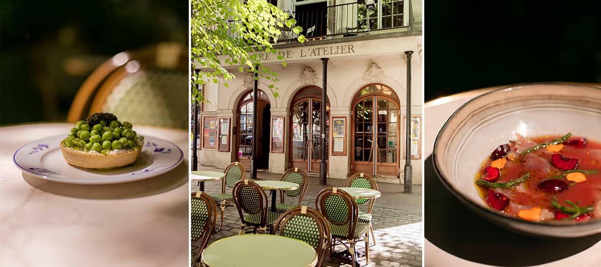 Seveste, romantic bistrot in Monmartre in Paris