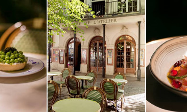 Seveste, romantic bistrot in Monmartre in Paris