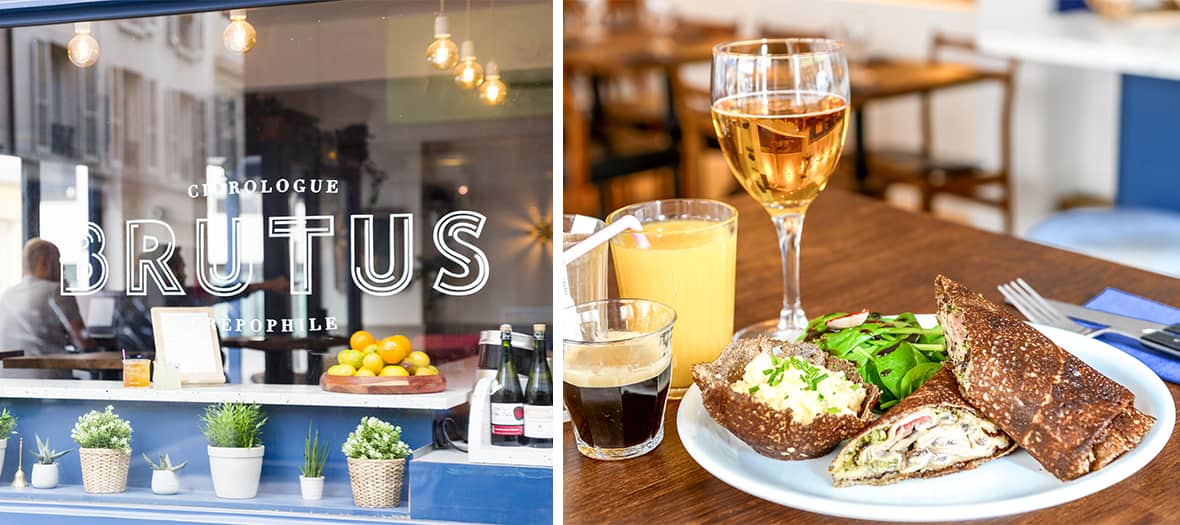 La crêperie Brutus à Paris