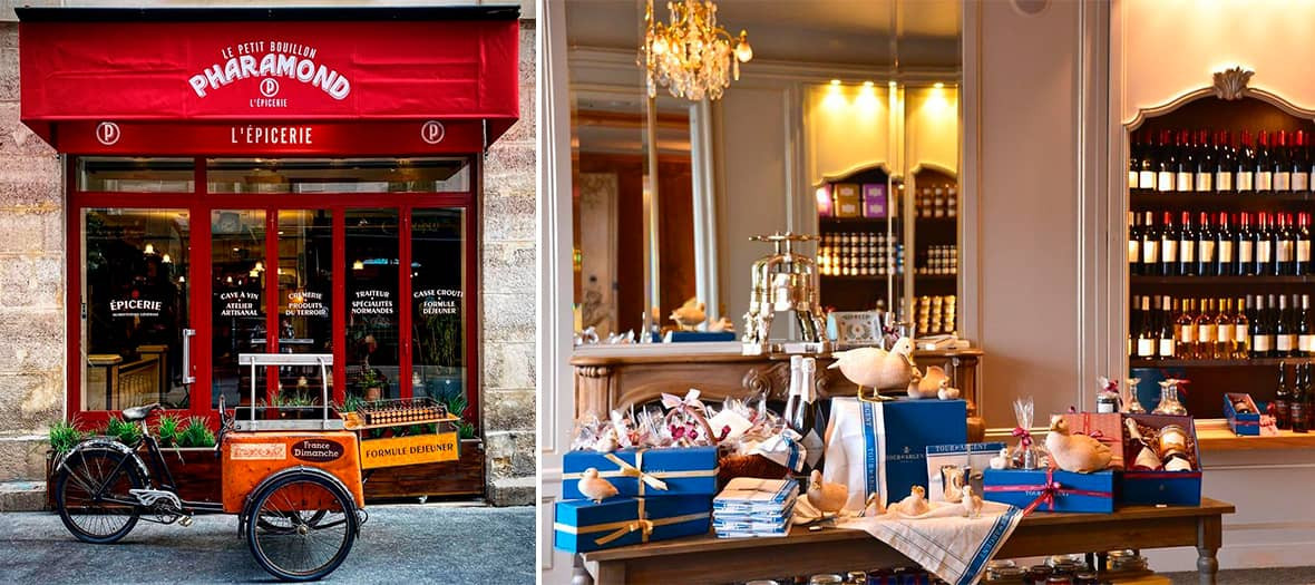 Paris epicerie - a local grocery store in the Marais district of