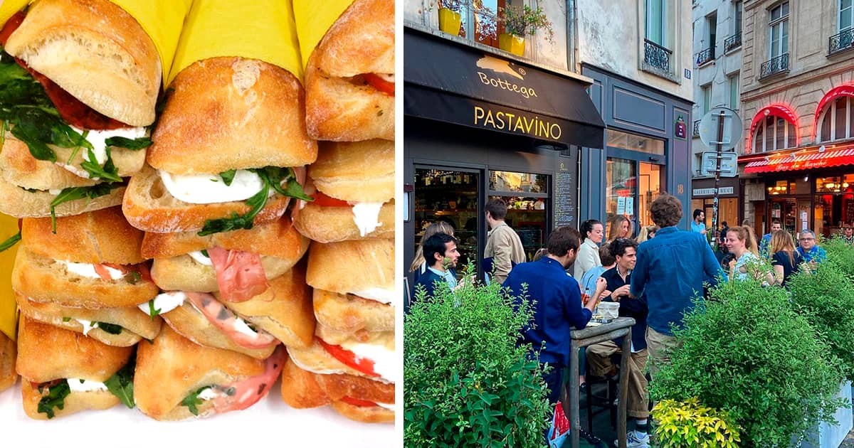 Le meilleurs pannini de Paris chez Pastavino
