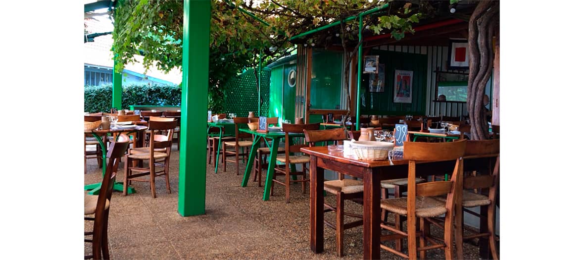 Le restaurant chez Hortense situé au Cap-Ferret